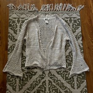 Crochet Cropped Cardigan